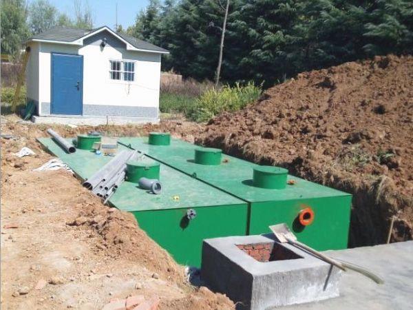 美麗鄉(xiāng)村污水使用現(xiàn)場